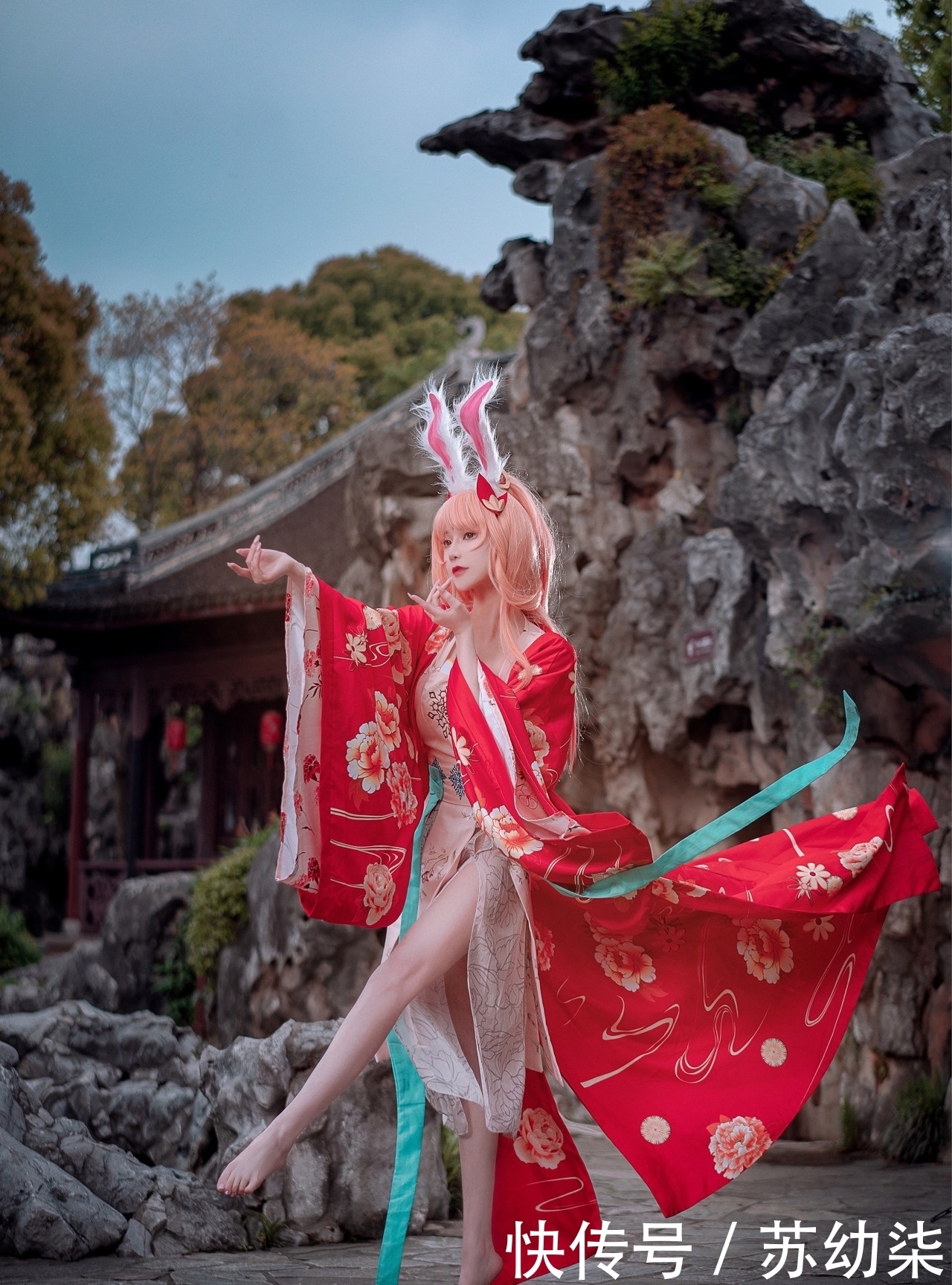 cospl王者荣耀,公孙离惊鸿舞cosplay