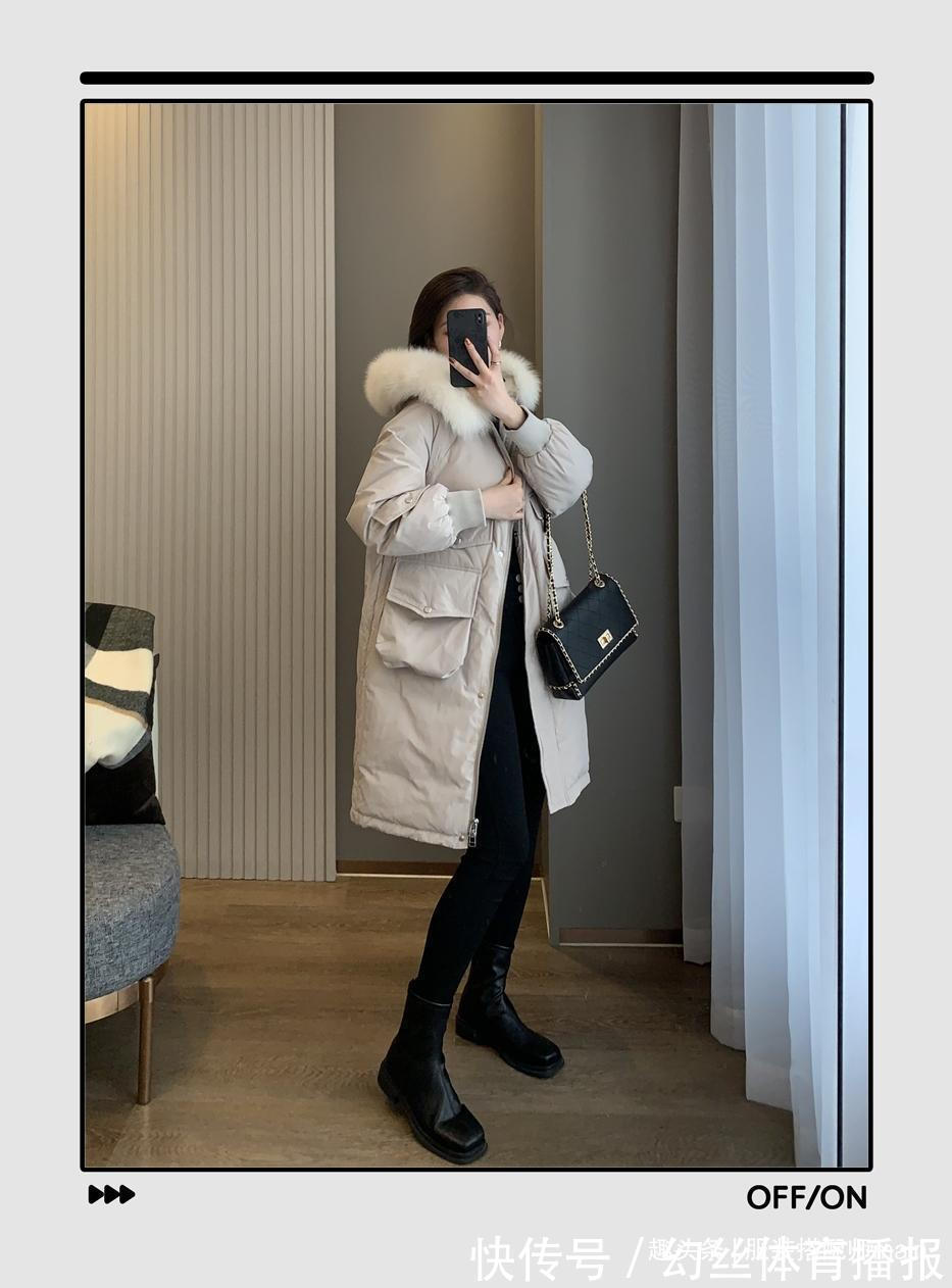 子女生 羽绒服穿搭中的3个细节,很多人都没注意,却能让你显瘦好几斤