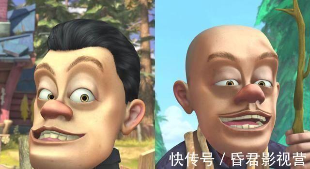 光头强|熊出没:五对假双胞胎,女神纳雅也被撞脸了,连主角也不放过