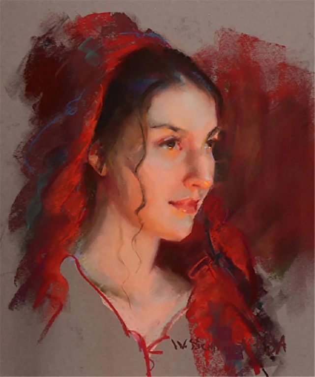 施耐德$在绘画的道路上,他认为自己永远是一个学生