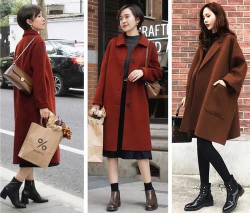 大衣只有黑白灰？过年穿这些颜色的大衣你就赢了！