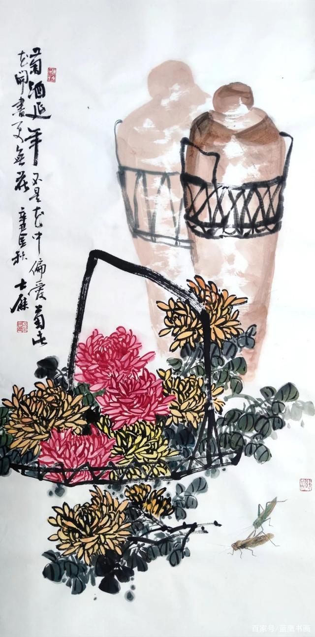 百花杀！画家卢士杰:秋天话菊