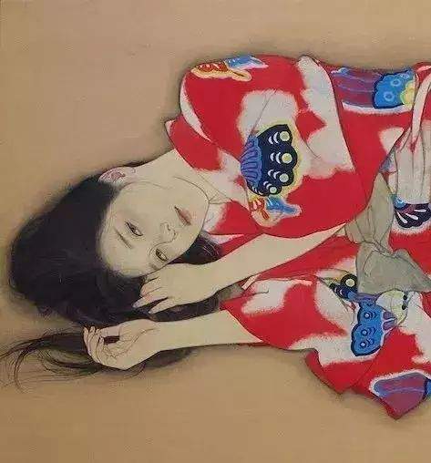 笔下|人称日本最美女画家，竟然这样画美女，极具香艳的极致诱惑