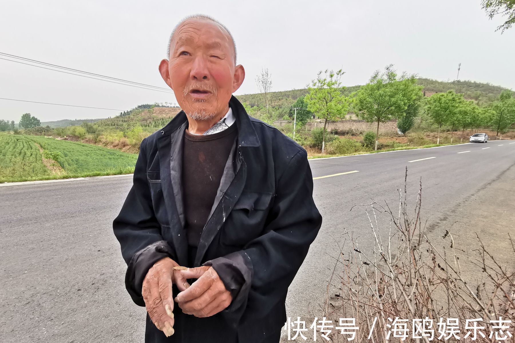 手指甲|农村7旬老人独身生活20年,手指甲长的惊人,看他生活成啥样