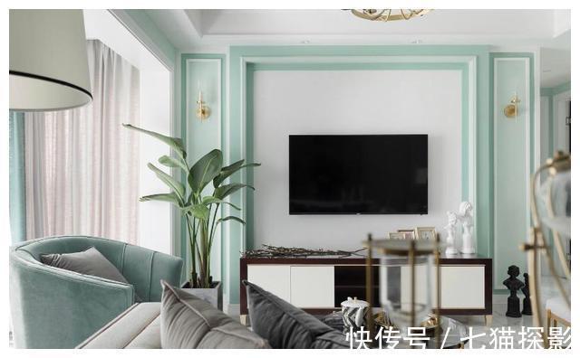 小空间|125㎡清新美式风,简单干净,素雅大气,超赞的设计!