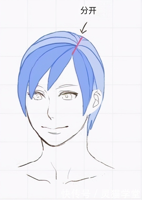 人物头发怎么画?头发画得很生硬?怎么画出柔顺自然的头发?