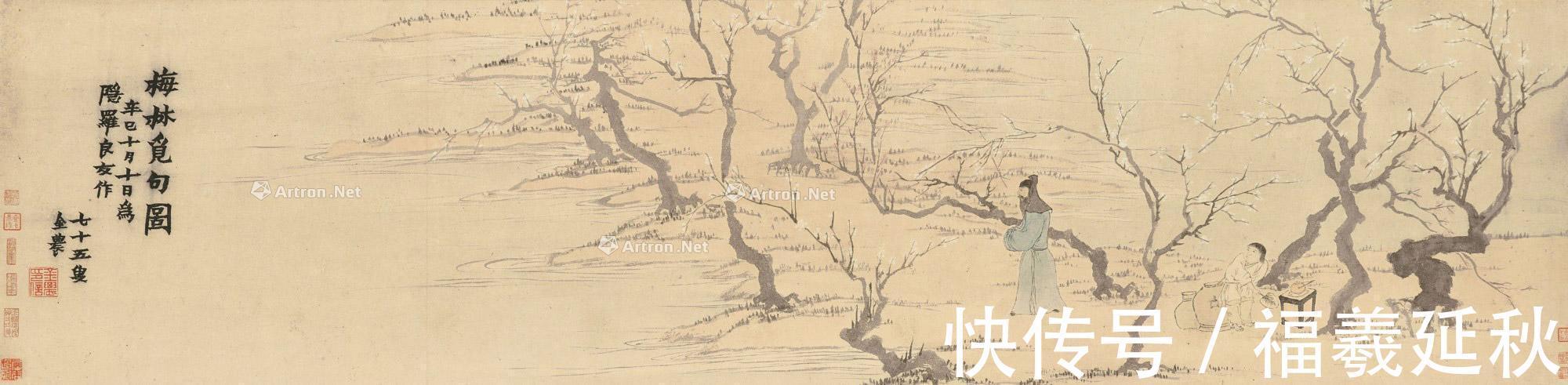 董其昌#古画作伪的方式:代笔