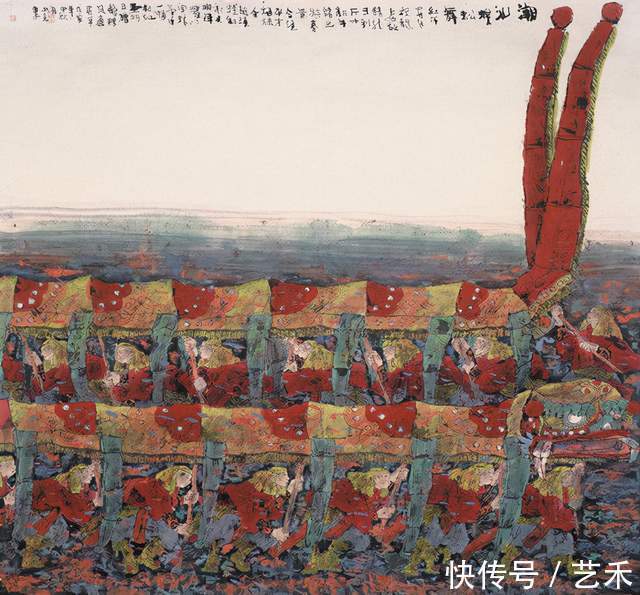 卢中见@著名画家卢中见的写意人生