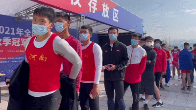 入口处|“国字号”赛事在丽水举行，疫情防控措施很到位
