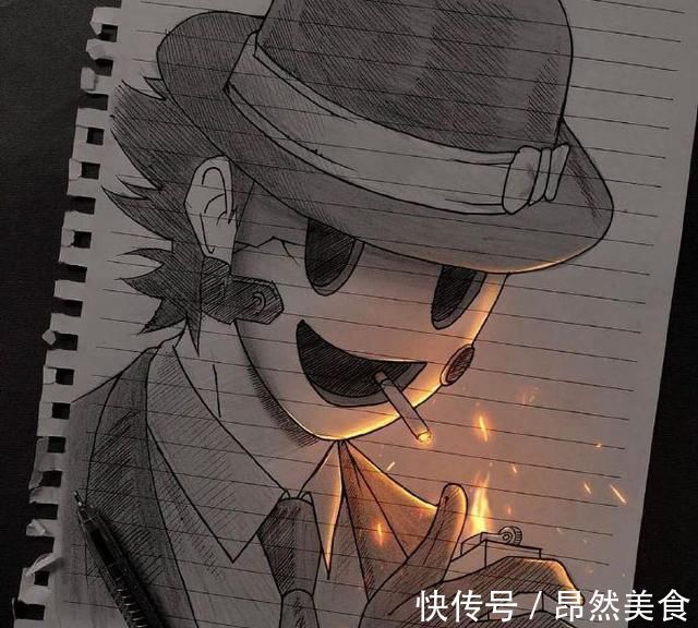 特效|大神笔下的动漫角色,五条悟高冷帅气,这特效太炫酷了