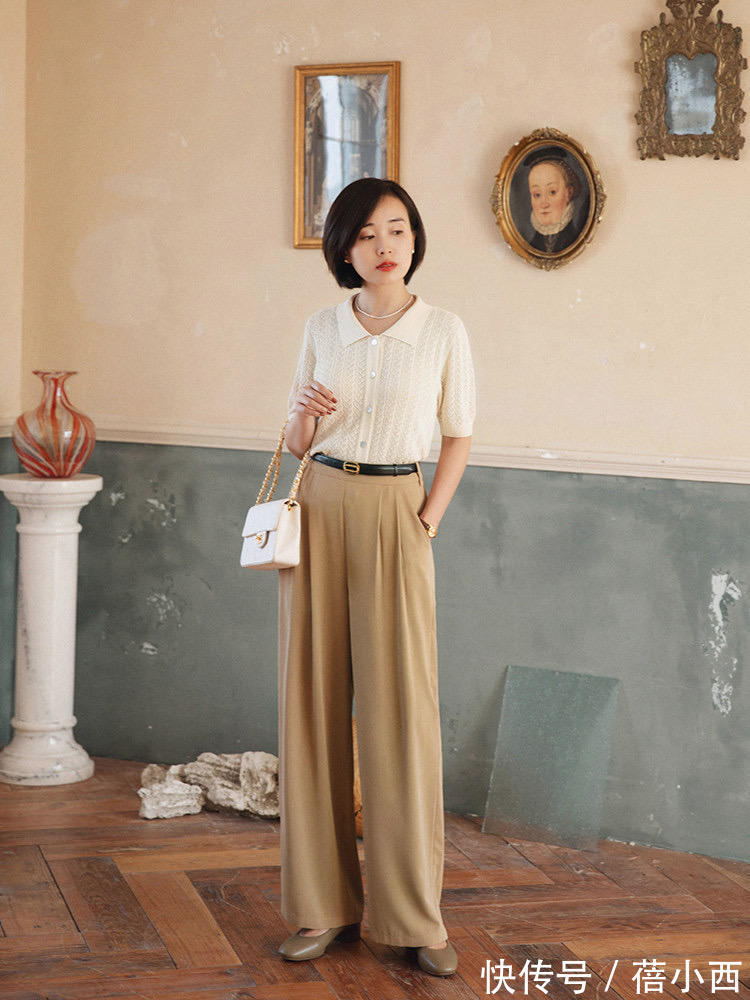 卡其色|这才是衣橱里的“无龄感裤子”，百搭又时髦，什么年龄都可以穿