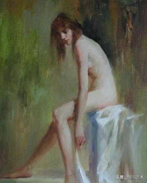 美女|美国华裔画家凯文·雷画的油画中美女！好美