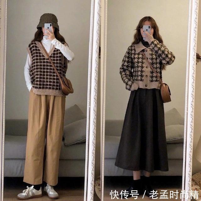 气质|秋冬季大地色系穿搭范例,简简单单的搭配提升品位,彰显优雅气质