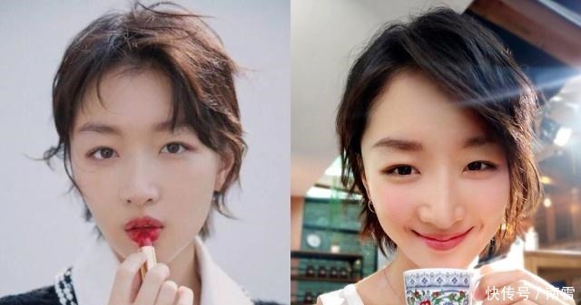 脸小|今年最流行的“微波头”短发,不挑人还显脸小!