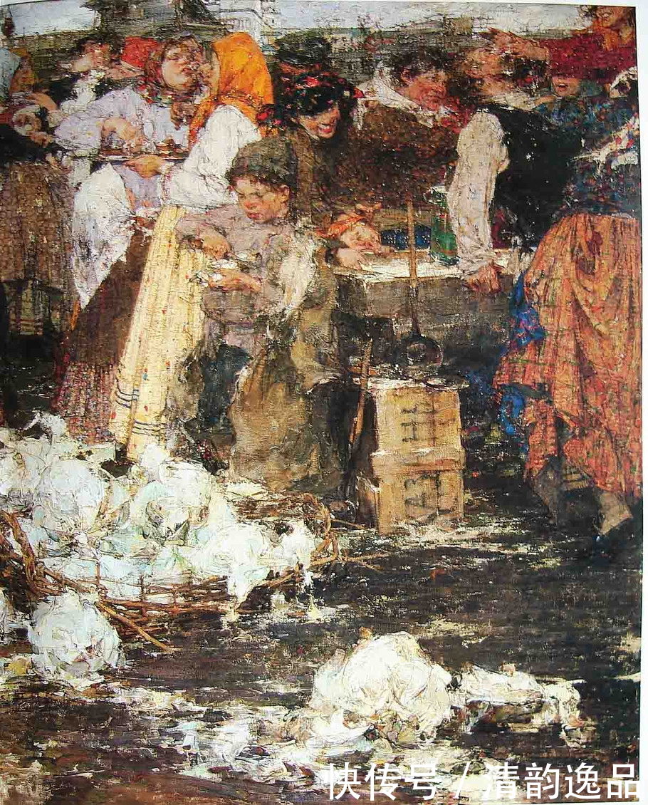 列宾的学生,美国杰出画家尼古拉·费欣,油画作品选集