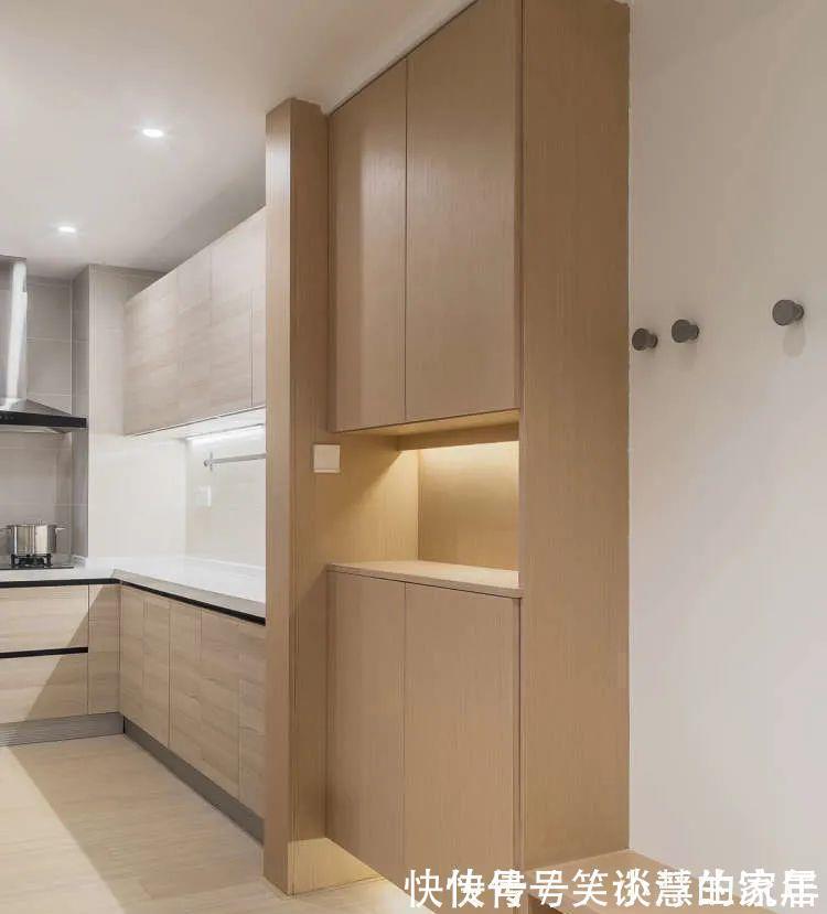 功能区|50㎡小户型两居室,坚持素色主义,进门一眼就喜欢上了