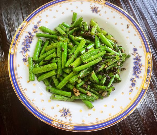 蒜泥|橄榄菜蒜泥四季豆