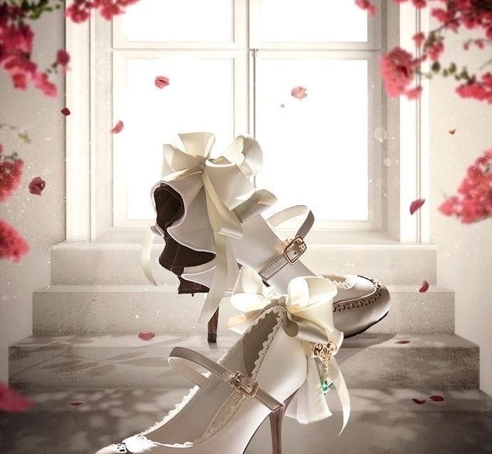紫罗兰永恒花园|京都动画《紫罗兰永恒花园》联名高跟鞋,“洛丽塔”系穿搭佳品