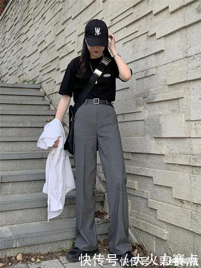 版型 阔腿裤已经凉了,今年最流行的一种裤子叫“托腹裤”,遮肉又显瘦