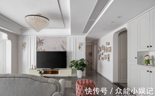 美式|现代美式轻奢风格装修设计案例