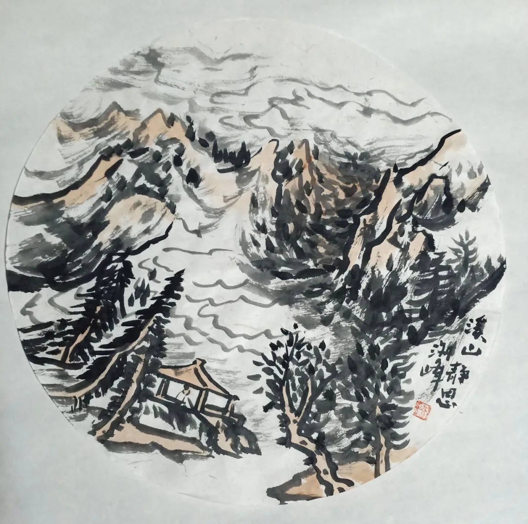 中国美术家协会#《抱朴守一》中国当代书画名家跨年邀请展——张海峰