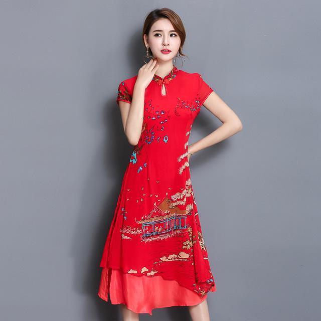 大长腿 唯美连衣裙,手感细腻爽滑,修身显瘦,时尚尽显独特女性魅力