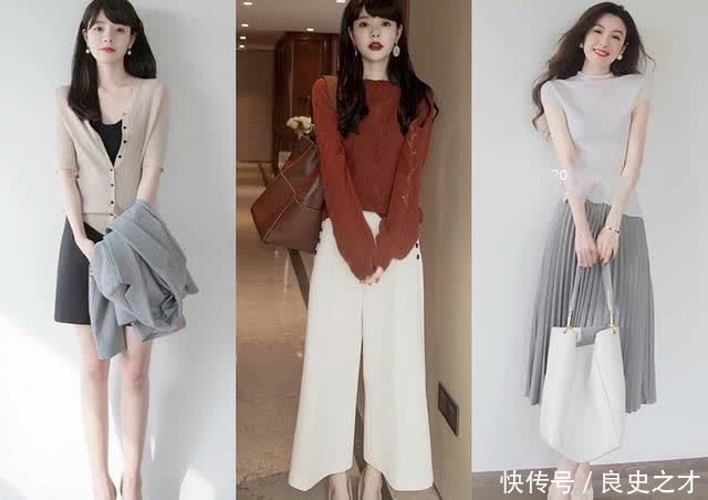 温柔的女人很美,春季简约优雅的轻熟风穿搭,有十足的女人味