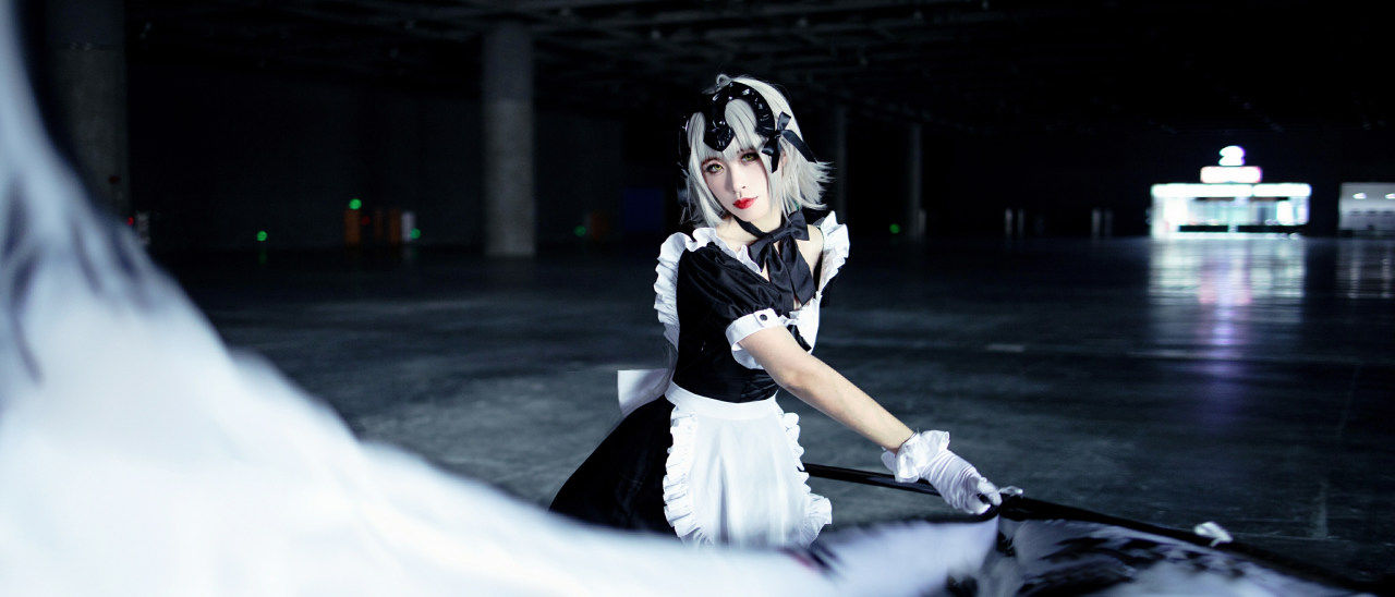 黑贞德|fgo 黑贞德女仆cosplay