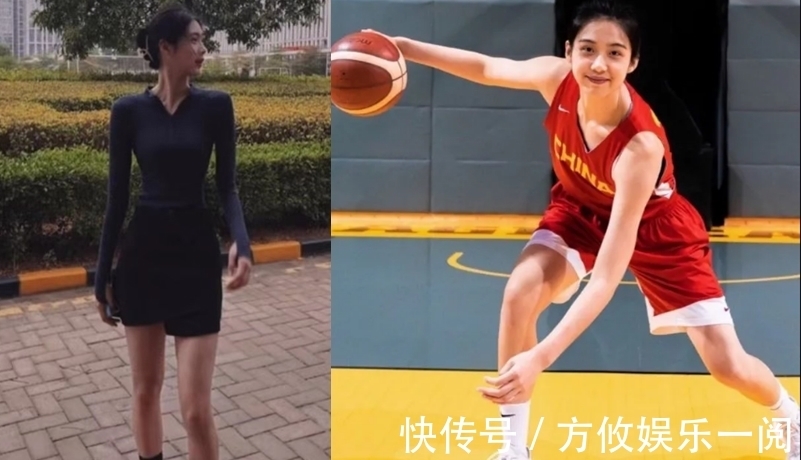 内蒙古女篮|中国女篮新小花!03年出生,身材近1米9,大长腿绝了,越看越美