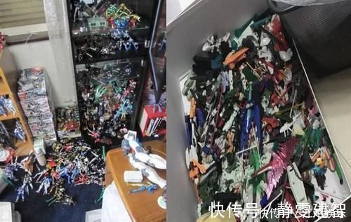玩具|小伙收藏10年的手办被“熊孩子”破坏,妈妈这堆破玩具值几个钱