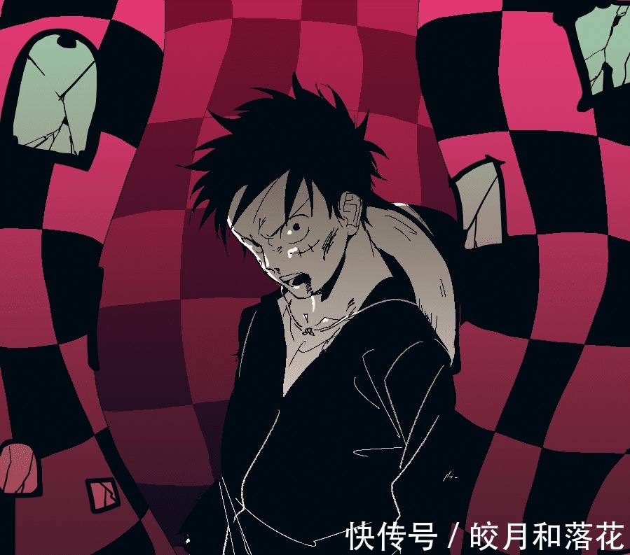 幽灵|海贼王超有意境的路飞头像分享,五皇变身成为丛林里的幽灵王子