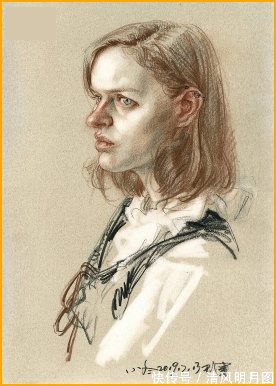 生动性！广州画室分析美术大师速写作品细节刻画手法