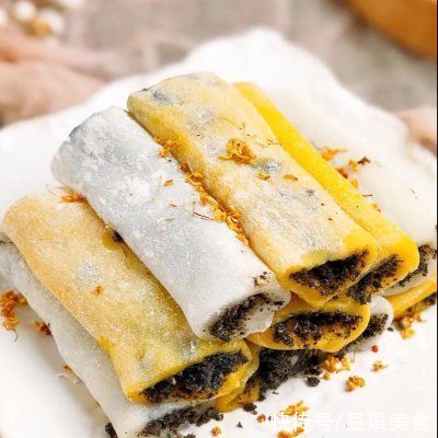 糯米粉|0难度的糯米凉糕，好吃到停不下来