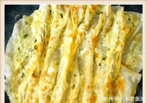 擀面杖|做鸡蛋饼别再搅面糊了,学学这个新做法,柔软透亮比纸薄,特筋道