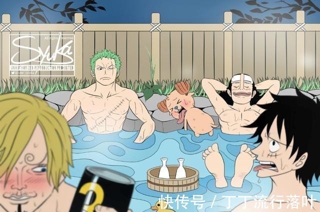 壁纸|海贼王壁纸分享,索隆变身军队长官,山治在浴场动歪心思