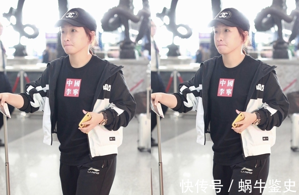 金牌|没得金牌的刘诗雯脱下队服也可爱,休闲造型太舒适,低马尾显元气