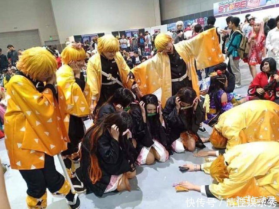 想象力|泰国小哥用“橘子皮”cos我妻善逸,这想象力绝了!