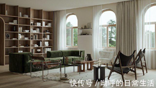 休息室|治愈系中世纪风格公寓,舒适无关平方!