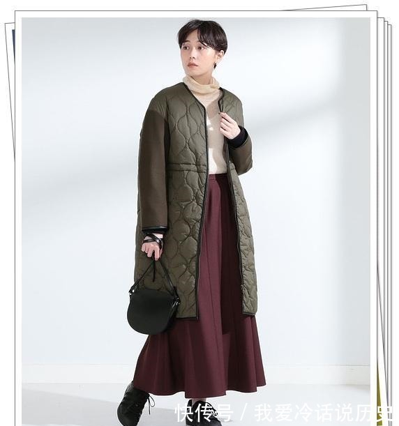 时尚 既轻松又美丽!5种百搭颜色“绗缝”棉服的30个穿搭示例!