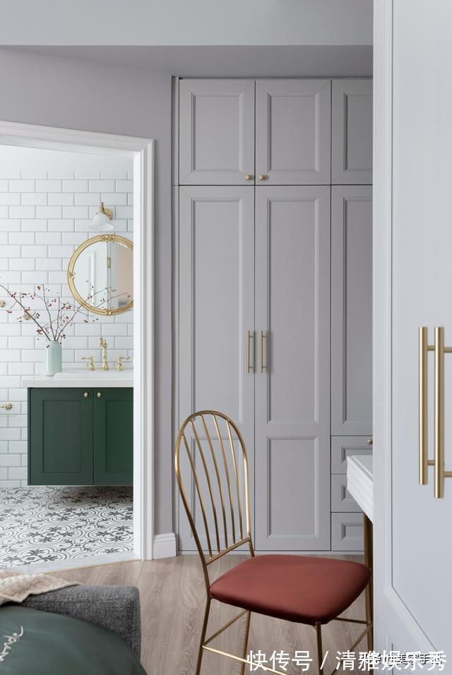 浴室柜|干净淡雅是对一个家最高级的赞誉,学她家这么装修,进屋极度舒适