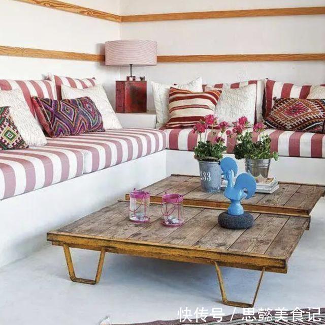 乳胶漆|老公一根筋,坚持红砖砌沙发,邻居听了笑我土,看完效果不吭声