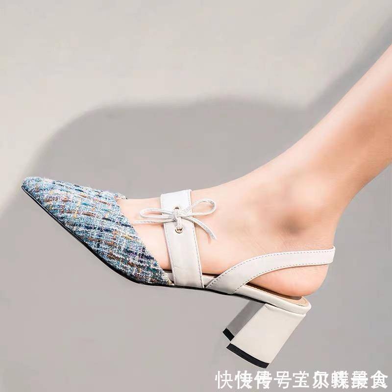 凉鞋 凉鞋怎么穿算时尚穿简约不简单的一字带凉鞋,精巧之处凸显女性魅力