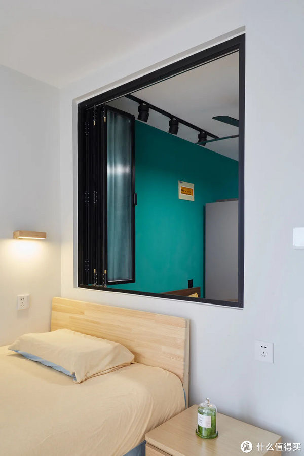 before住范儿真实案例 篇三十:拆掉客厅改两居,46㎡墨绿小家更高级!