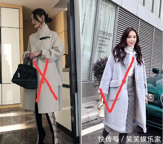 冬季|冬季拒绝臃肿的搭配之一:毛衣配大衣,做个“灵动”的时髦精