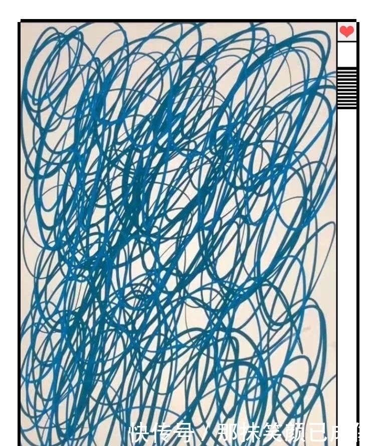 乱画&“逆天”美术生胡乱画个圈都是画，网友：看像乱画，其实稳的一批