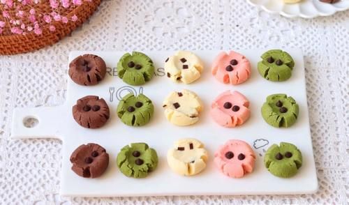 新手一次成功的饼干做法,一次学会4种口味,入口即酥,真好吃