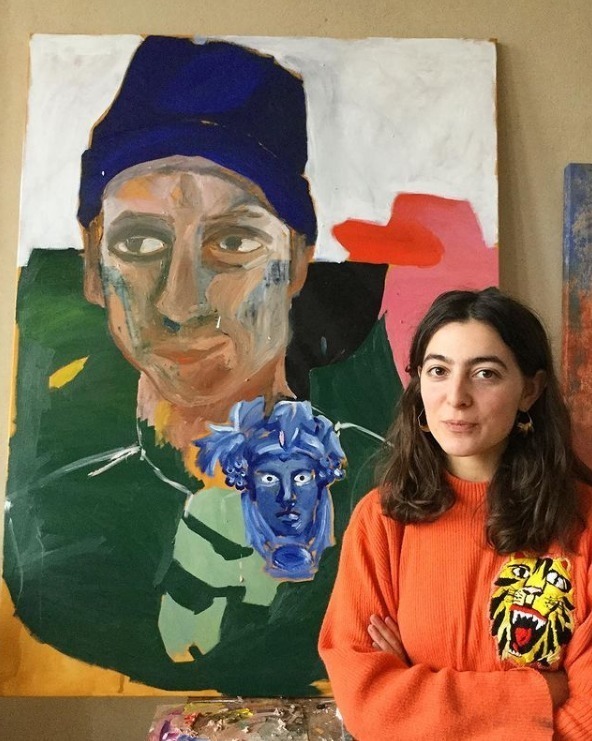 巨人国!她画油画,他做雕塑,这对艺术情侣直接建了一个“巨人国”