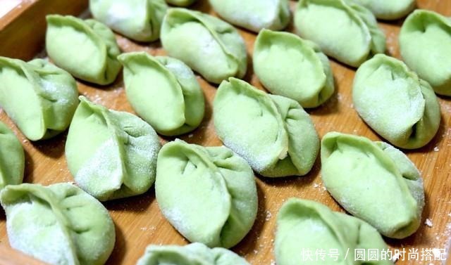 饺子|我家饺子最近常做这个馅,有荤有素营养好,青菜汁揉面孩子更爱吃