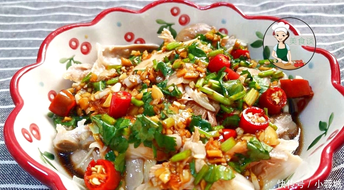 凉菜|夏天,儿子最馋此凉菜,比热菜更早光盘,鲜香开胃,一人吃一大盘