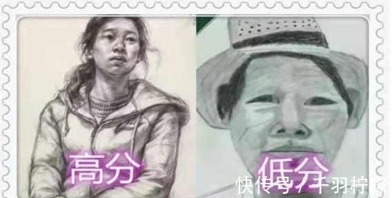 天赋#美术生也分“学霸和学渣”,两者作品差距明显,学渣:太伤人了
